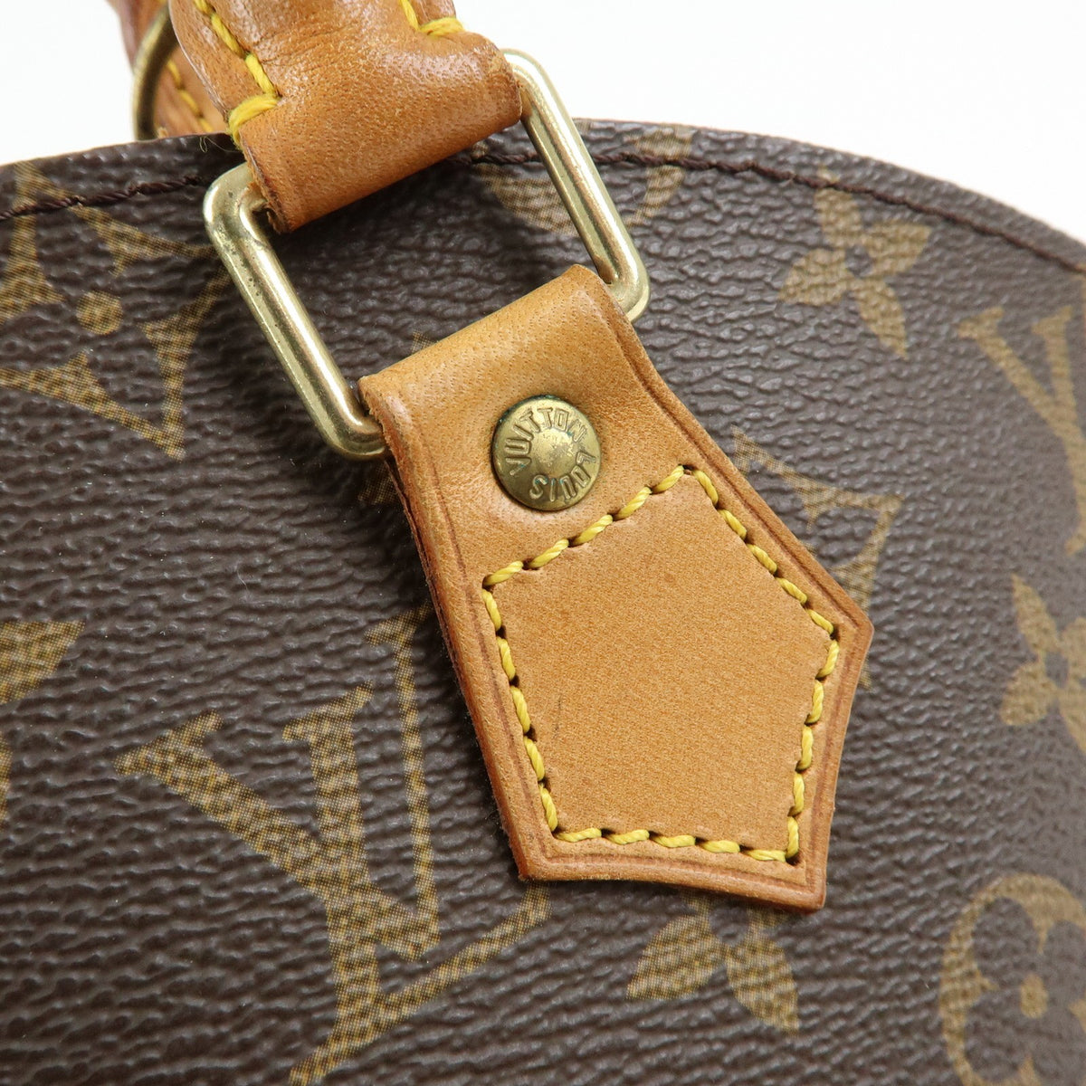 Louis Vuitton Ellipse Monogram Canvas, Brown, Canvas, Handbag