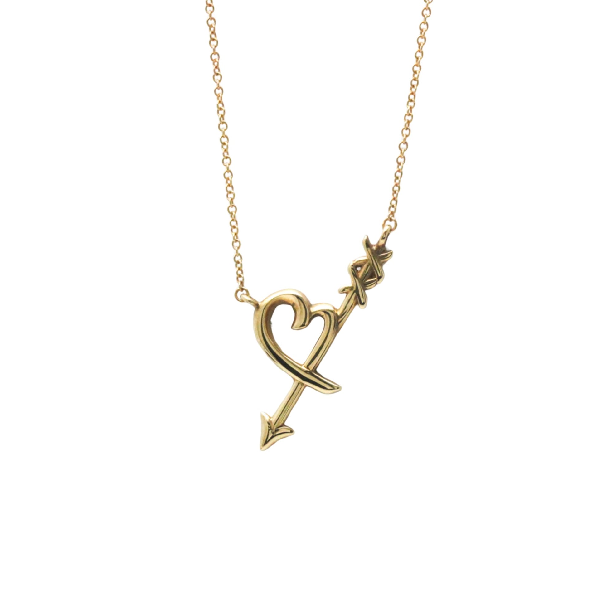 Tiffany & Co Hearts & Arrows, Gold, Rose Gold, necklace