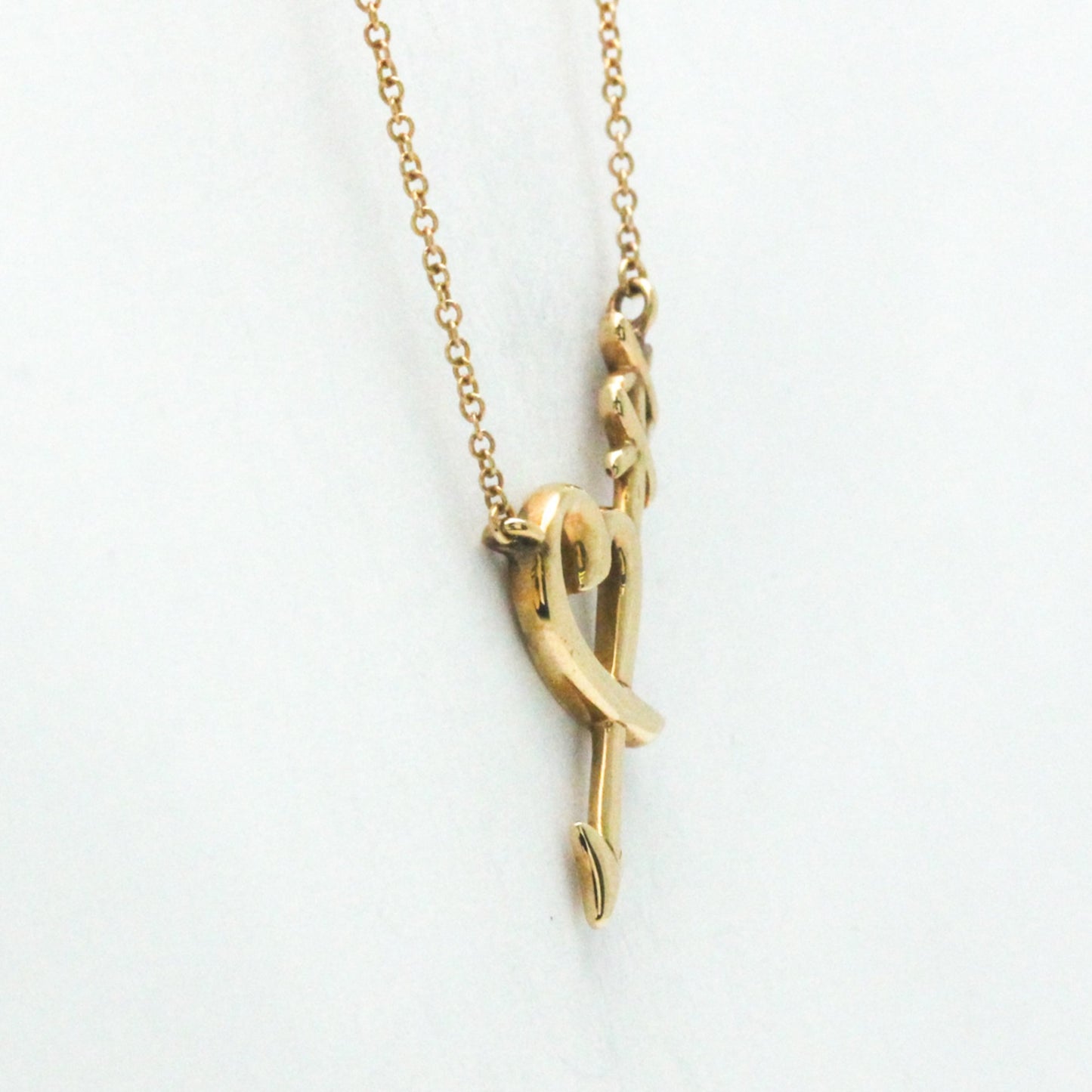 Tiffany & Co Hearts & Arrows, Gold, Rose Gold, necklace