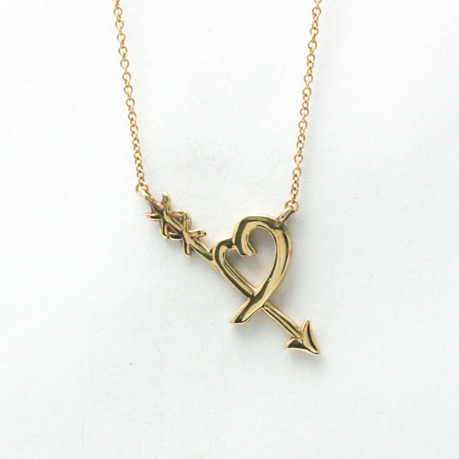 Tiffany & Co Hearts & Arrows, Gold, Rose Gold, necklace