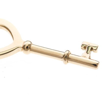 Tiffany & Co. Heart Key Pendant 18K Rose Gold with Diamonds, Gold, Pink Gold, Necklace