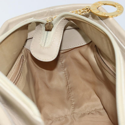 Celine Handbag Nylon, Beige, Nylon, Handbag