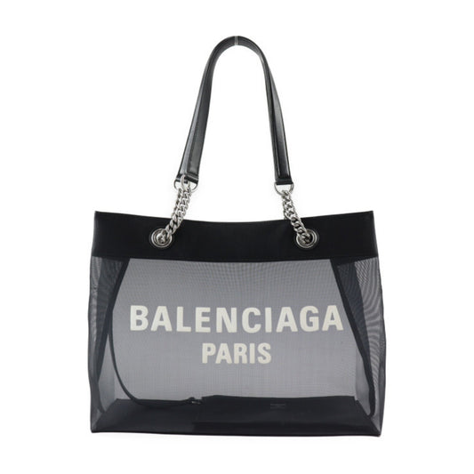 Balenciaga, Black, Leather, tote