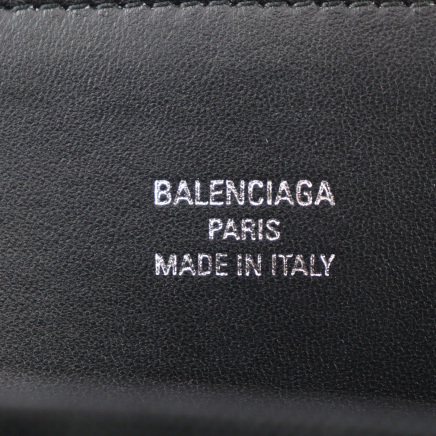 Balenciaga, Black, Leather, tote