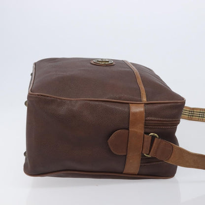 Burberry Shoulder Bag Leather, Brown, Leather, Shoulder Bag