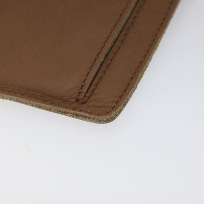Bottega Veneta Vintage Front Pocket Waist Leather, Brown, Leather, Clutch