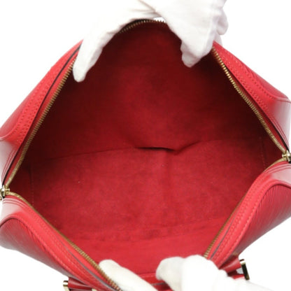 Louis Vuitton Jasmine, Red, Leather, handbag