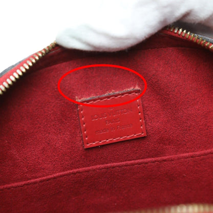 Louis Vuitton Jasmine, Red, Leather, handbag