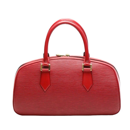 Louis Vuitton Jasmine, Red, Leather, handbag