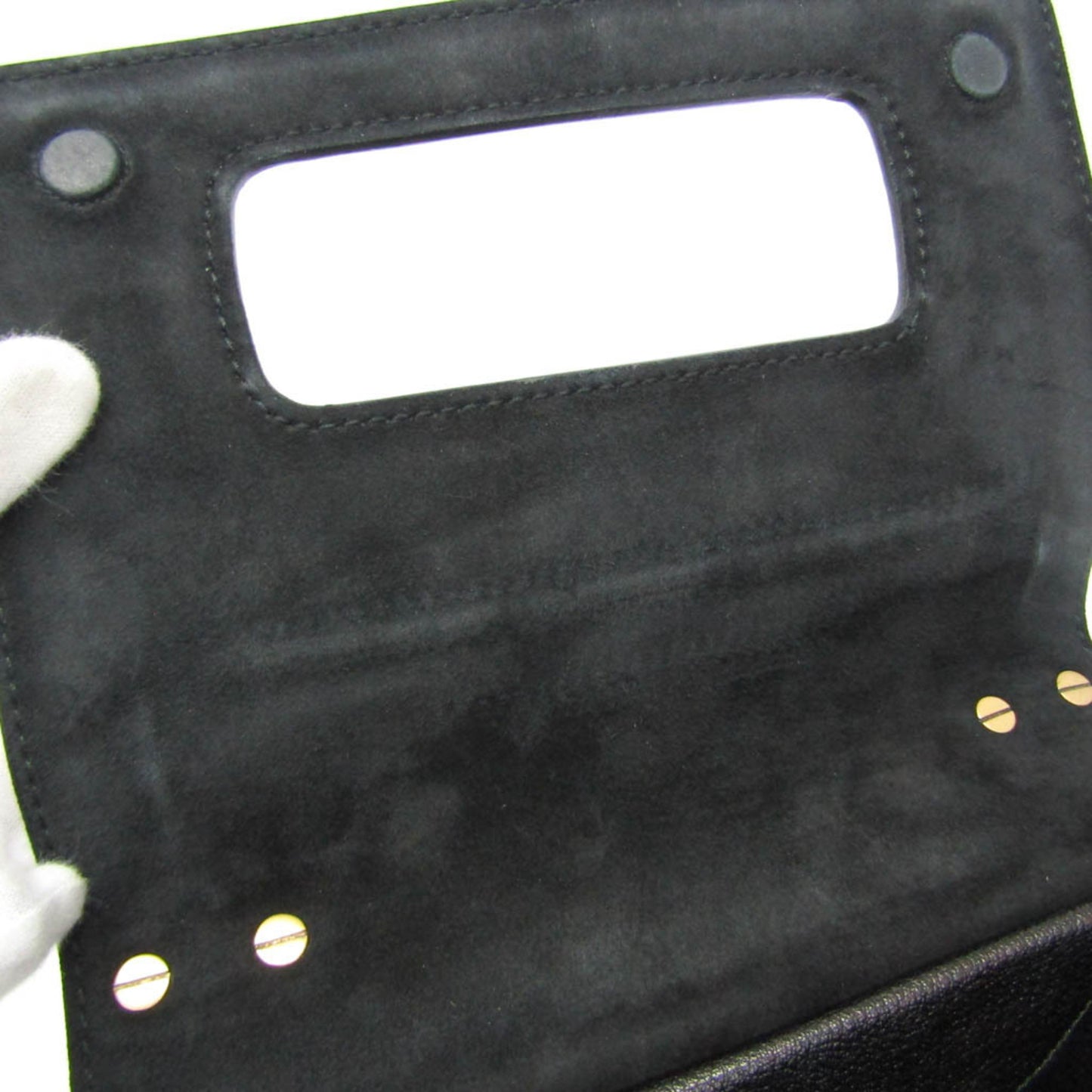 Christian Dior J'Adior Flap Leather, Black, Leather, Shoulder Bag