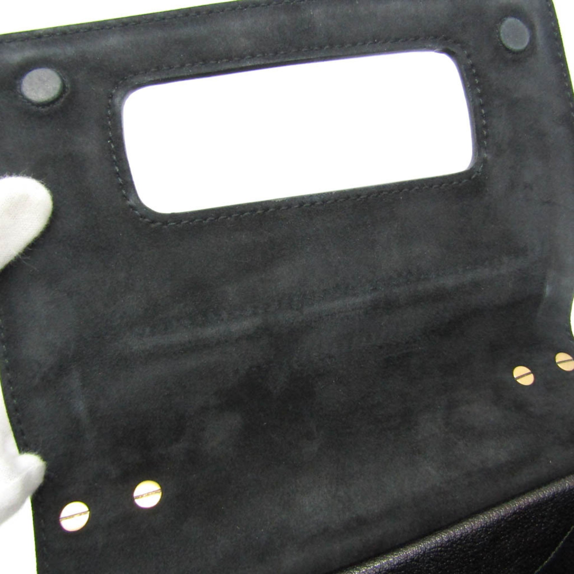 Christian Dior J'Adior Flap Leather, Black, Leather, Shoulder Bag