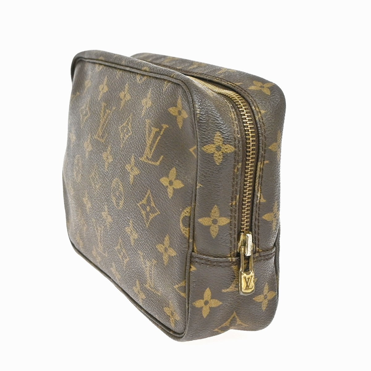Louis Vuitton Trousse Toilette Monogram Canvas, Brown, Canvas, Clutch