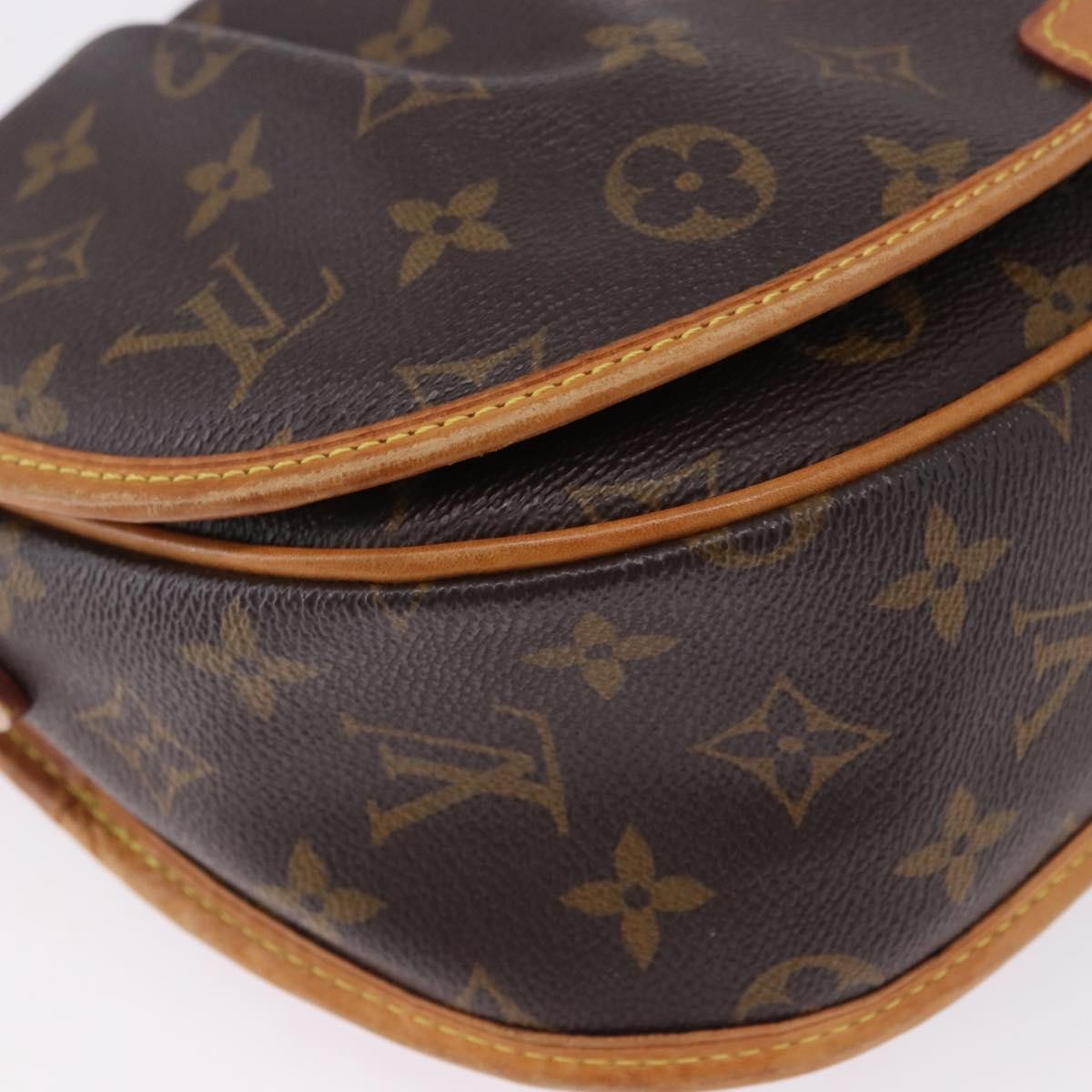 Louis Vuitton Menilmontant Monogram Canvas, Brown, Canvas, Handbag