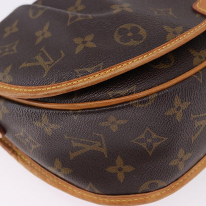 Louis Vuitton Menilmontant Monogram Canvas, Brown, Canvas, Handbag