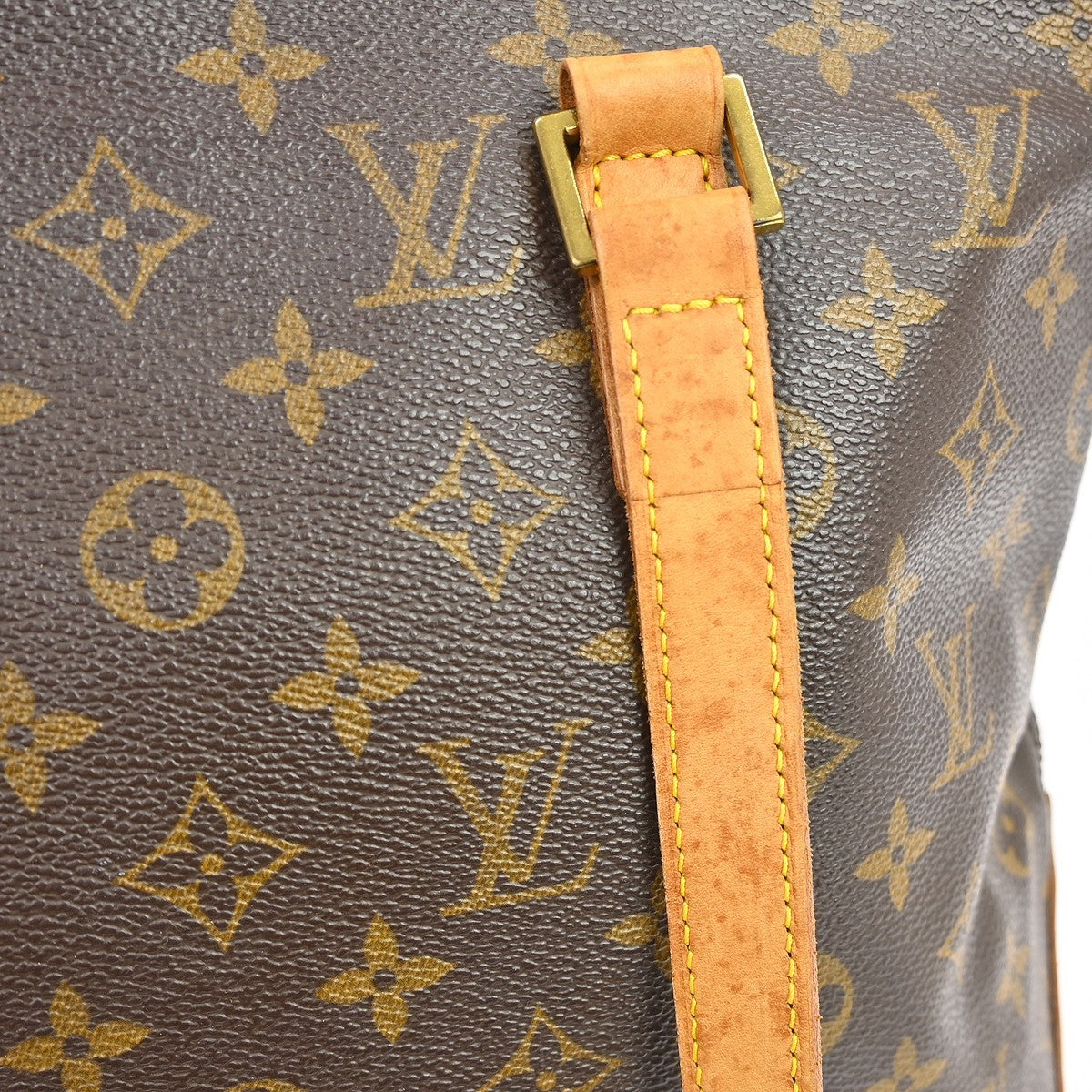 Louis Vuitton Cabas Piano Monogram Canvas, Brown, Canvas, Tote Bag