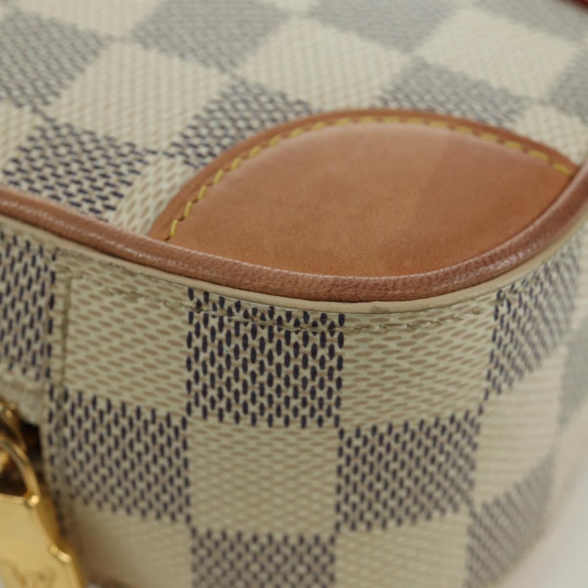 Louis Vuitton NeoKapi Handag Damier Ebene, Beige, Canvas, Clutch