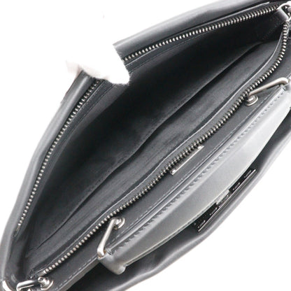 Fendi Peekaboo, Black, Leather, shoulder