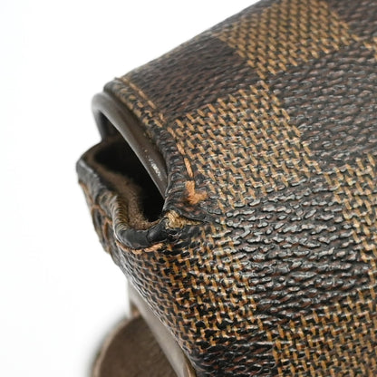 Louis Vuitton Brooklyn Damier, Brown, Canvas, Handbag