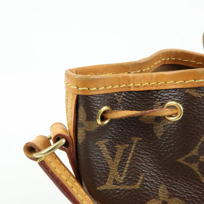 Louis Vuitton Noe Monogram Canvas, Brown, Canvas, Shoulder Bag