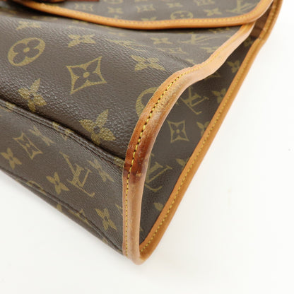 Louis Vuitton Beverly Monogram Canvas, Brown, Canvas, Handbag