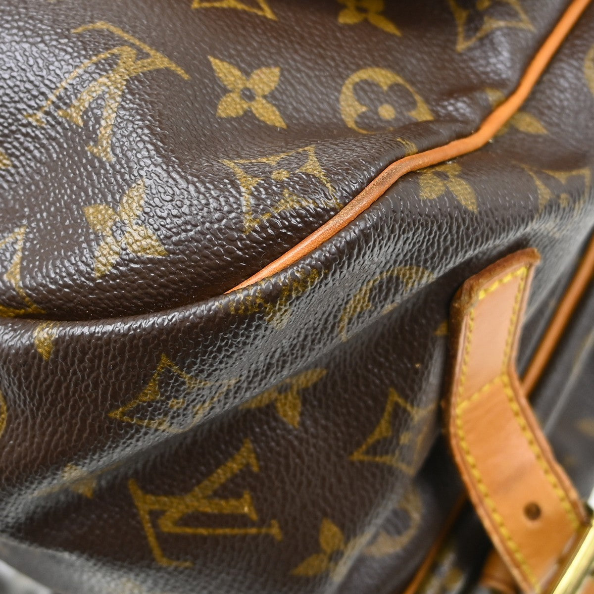 Louis Vuitton Saumur Monogram Canvas, Brown, Canvas, Shoulder Bag