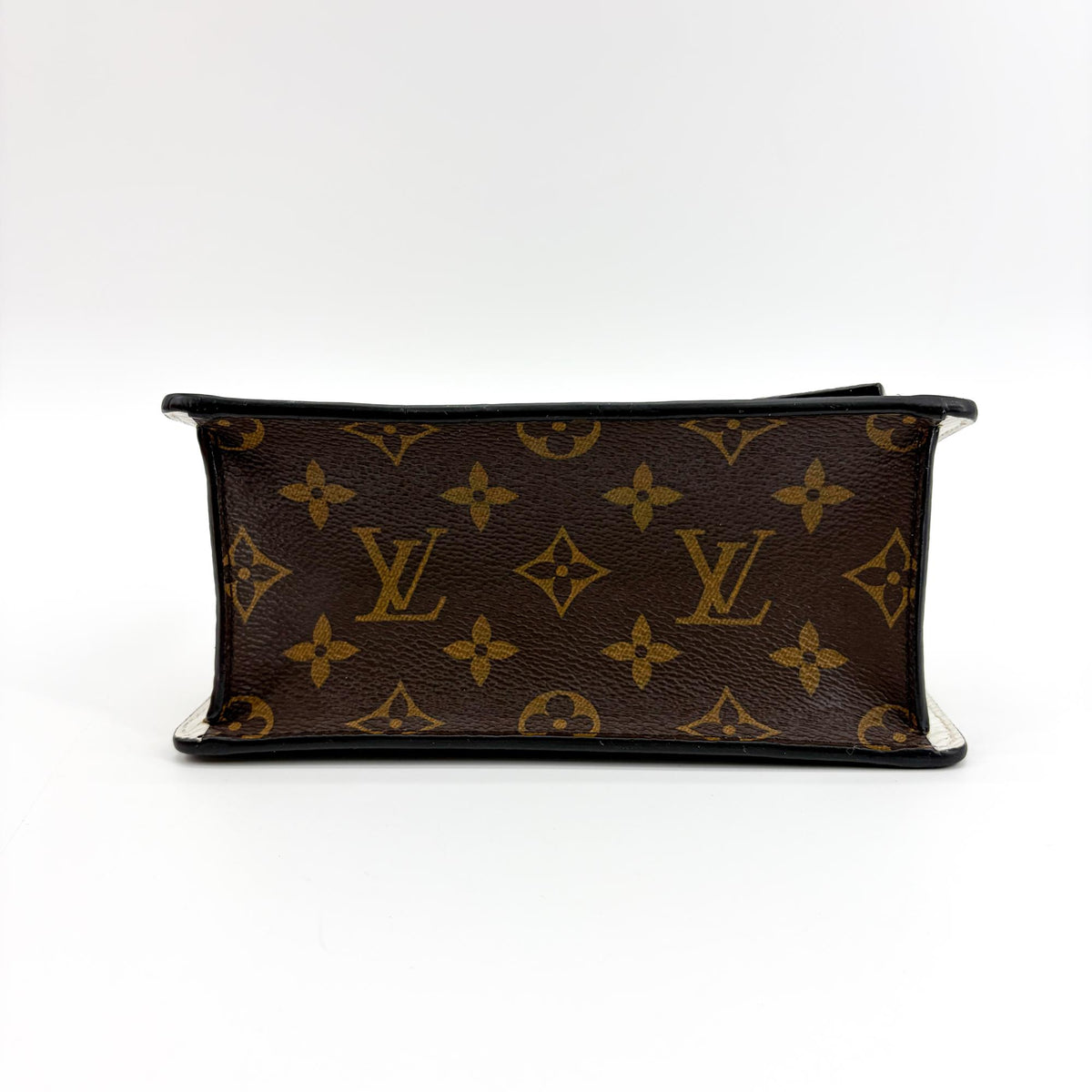 Louis Vuitton Spring Street NM Monogram Vernis with Monogram Canvas and Epi Leather, Black, Patent Leather, Handbag