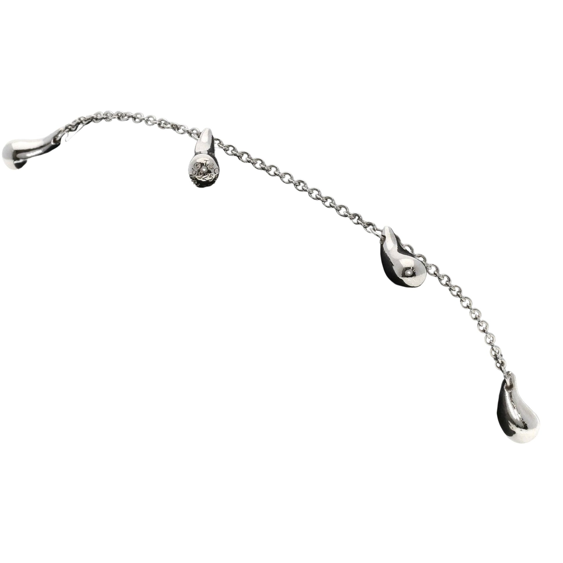 Tiffany & Co Teardrop, Silver, Silver, bracelet