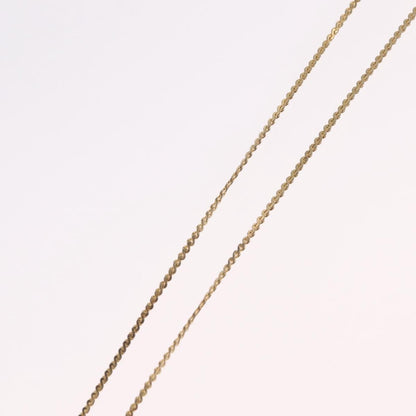 Christian Dior CD Pendant Metal, Gold, Metal, Necklace