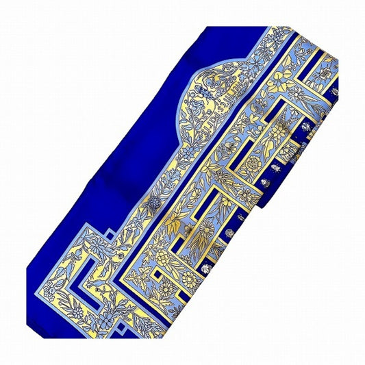 Hermès Carré 90, Blue, Silk, scarf