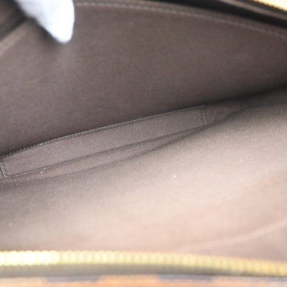 Louis Vuitton Shelton Messenger Damier Ebene, Brown, Canvas, Shoulder Bag