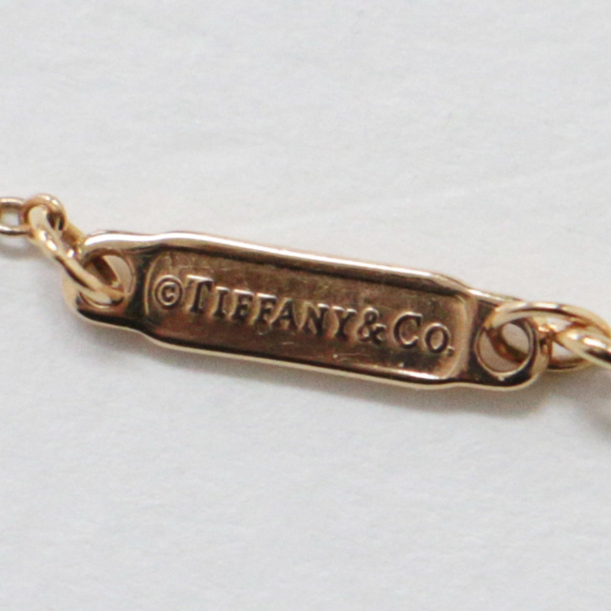 Tiffany & Co T Smile, Gold, Rose Gold, necklace