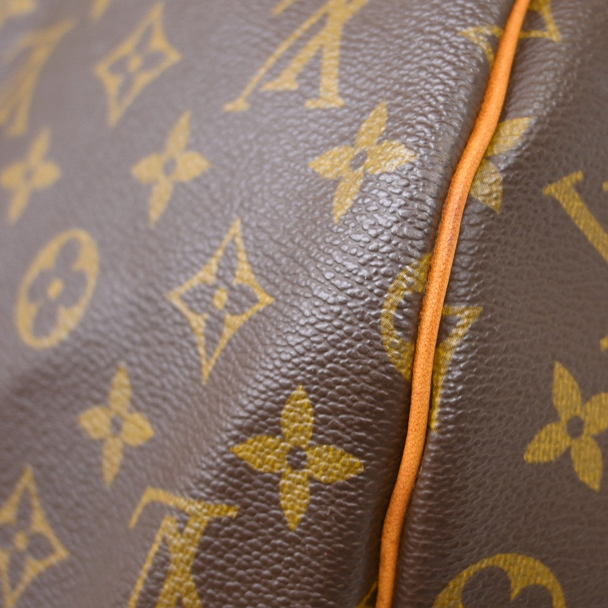 Louis Vuitton Keepall Monogram Canvas, Brown, Canvas, Travel Bag