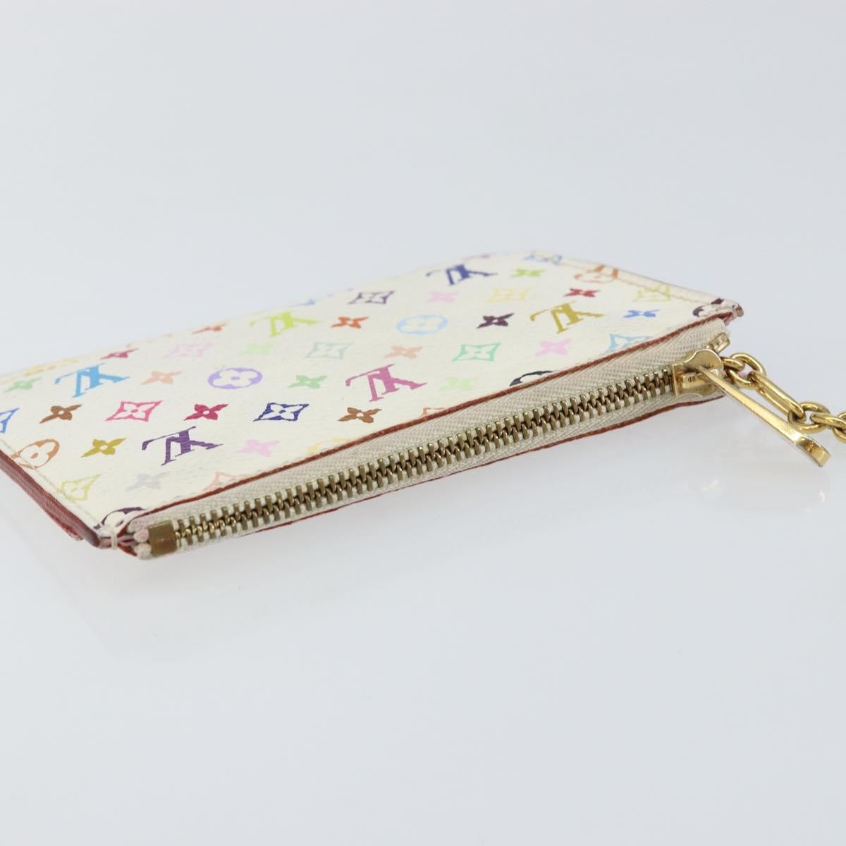 Louis Vuitton Pochette clés NM Monogram Multicolor Canvas, Multicolour, Canvas, Wallet