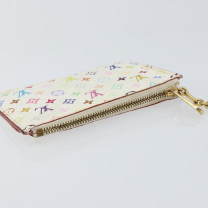 Louis Vuitton Pochette clés NM Monogram Multicolor Canvas, Multicolour, Canvas, Wallet