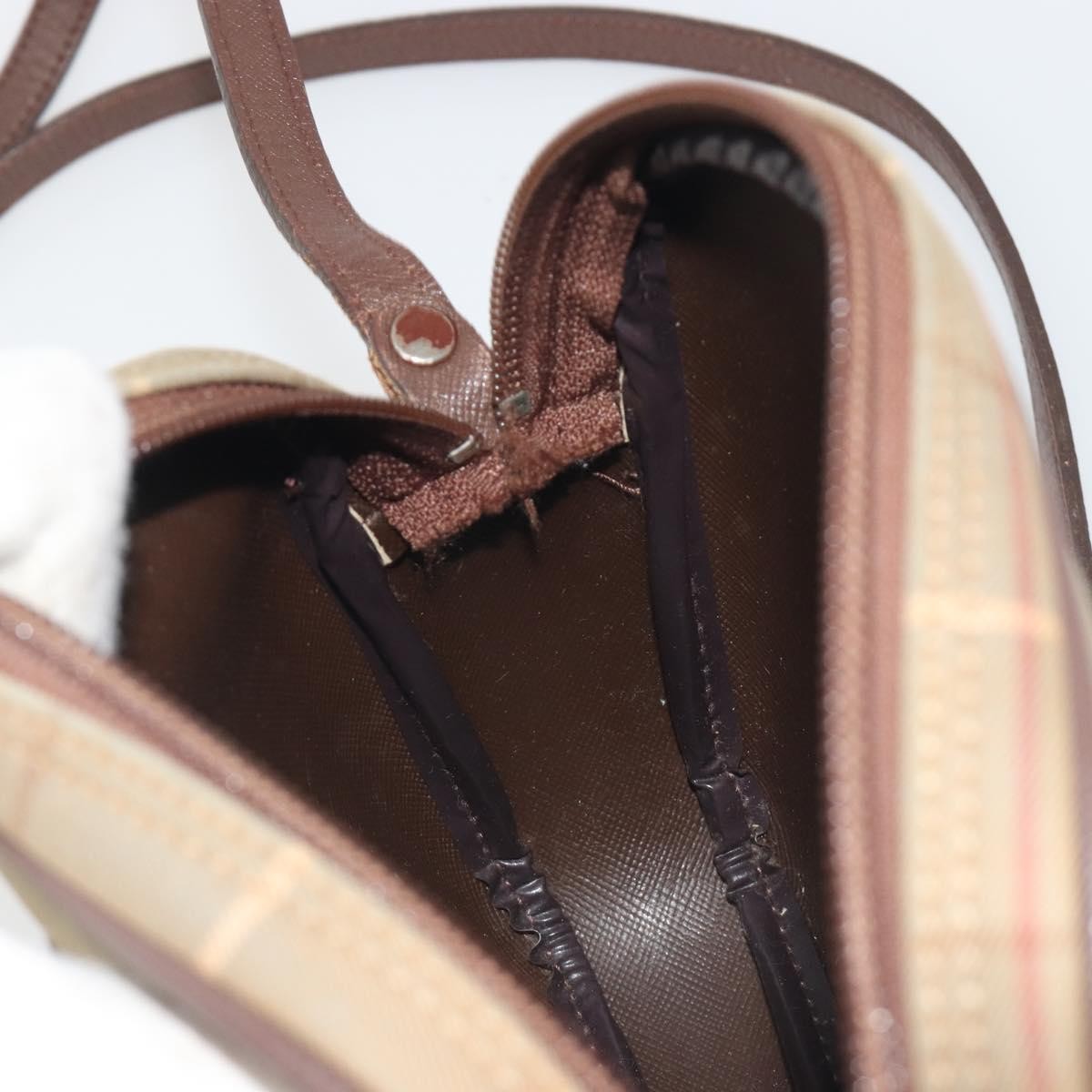 Burberry Nova Check Shoulder Bag Canvas, Beige, Canvas, Shoulder Bag
