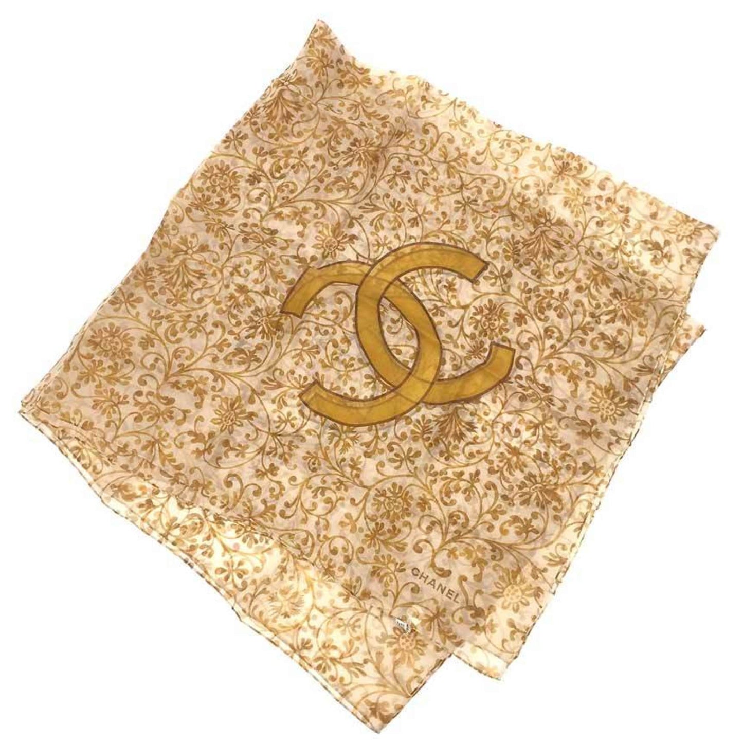 Chanel, Camel, Silk, shawl