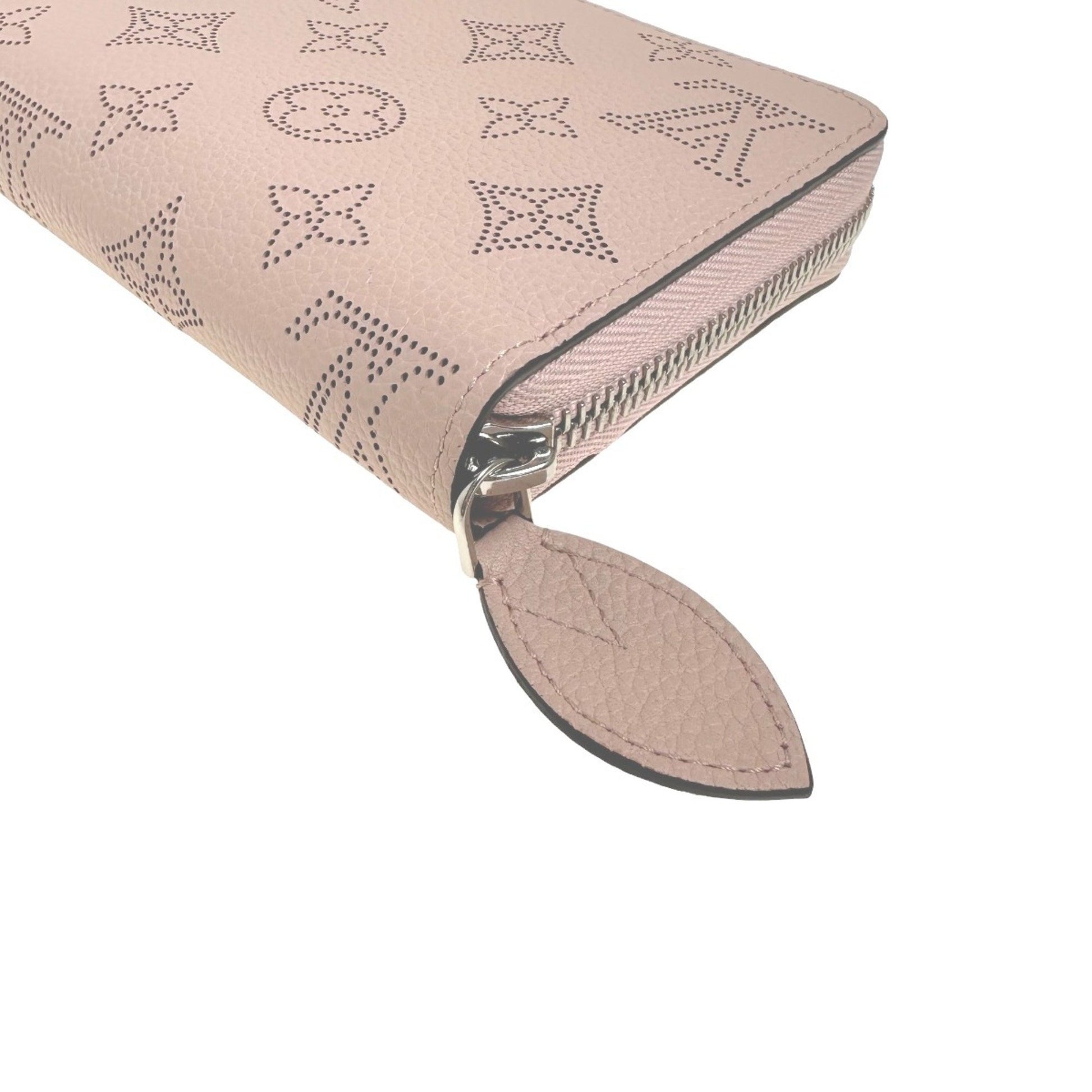 Louis Vuitton Zippy, Pink, Leather, wallet