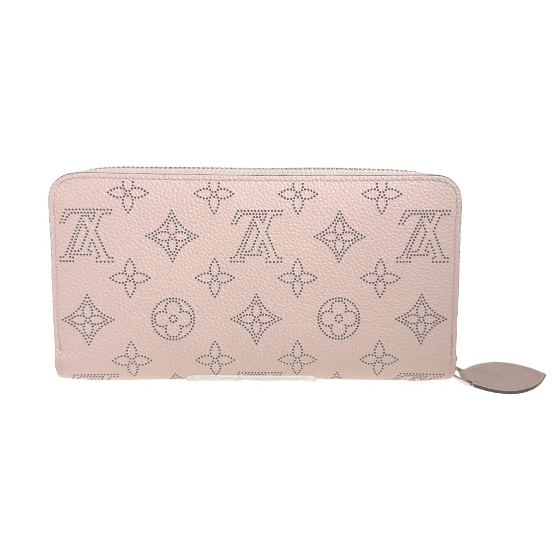 Louis Vuitton Zippy, Pink, Leather, wallet