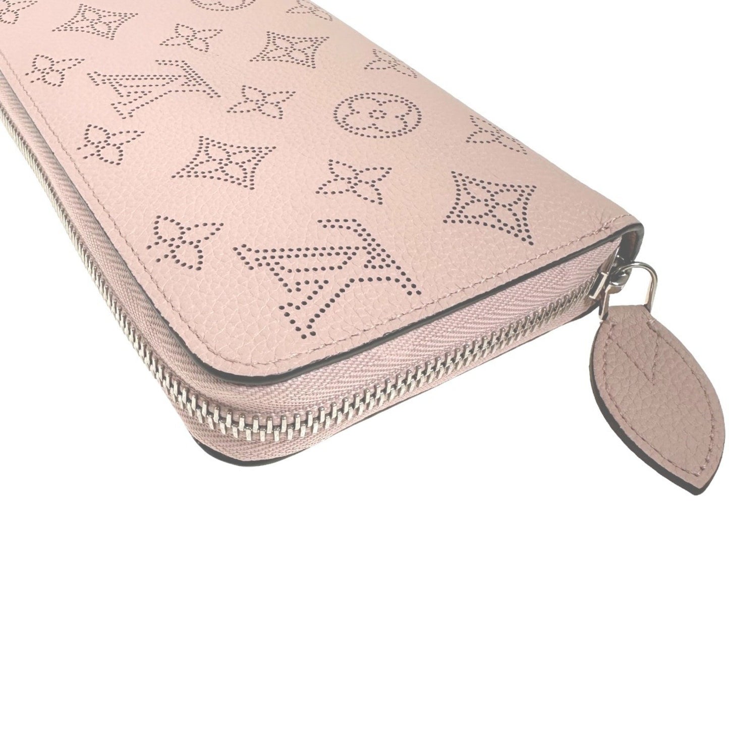 Louis Vuitton Zippy, Pink, Leather, wallet