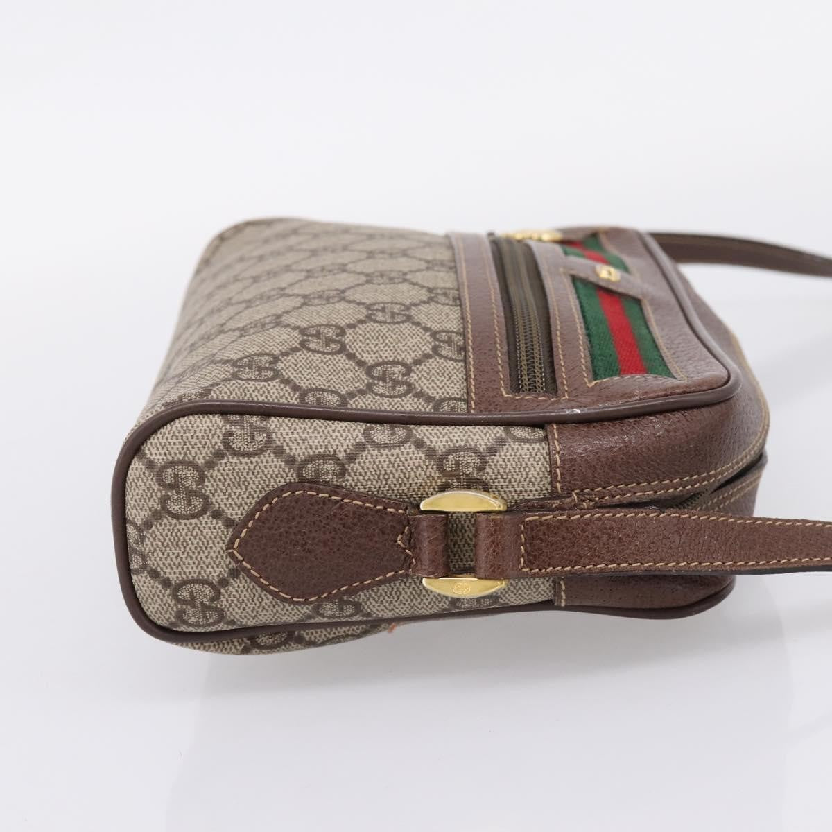 Gucci Ophidia GG Coated Canvas, Beige, Canvas, Shoulder Bag
