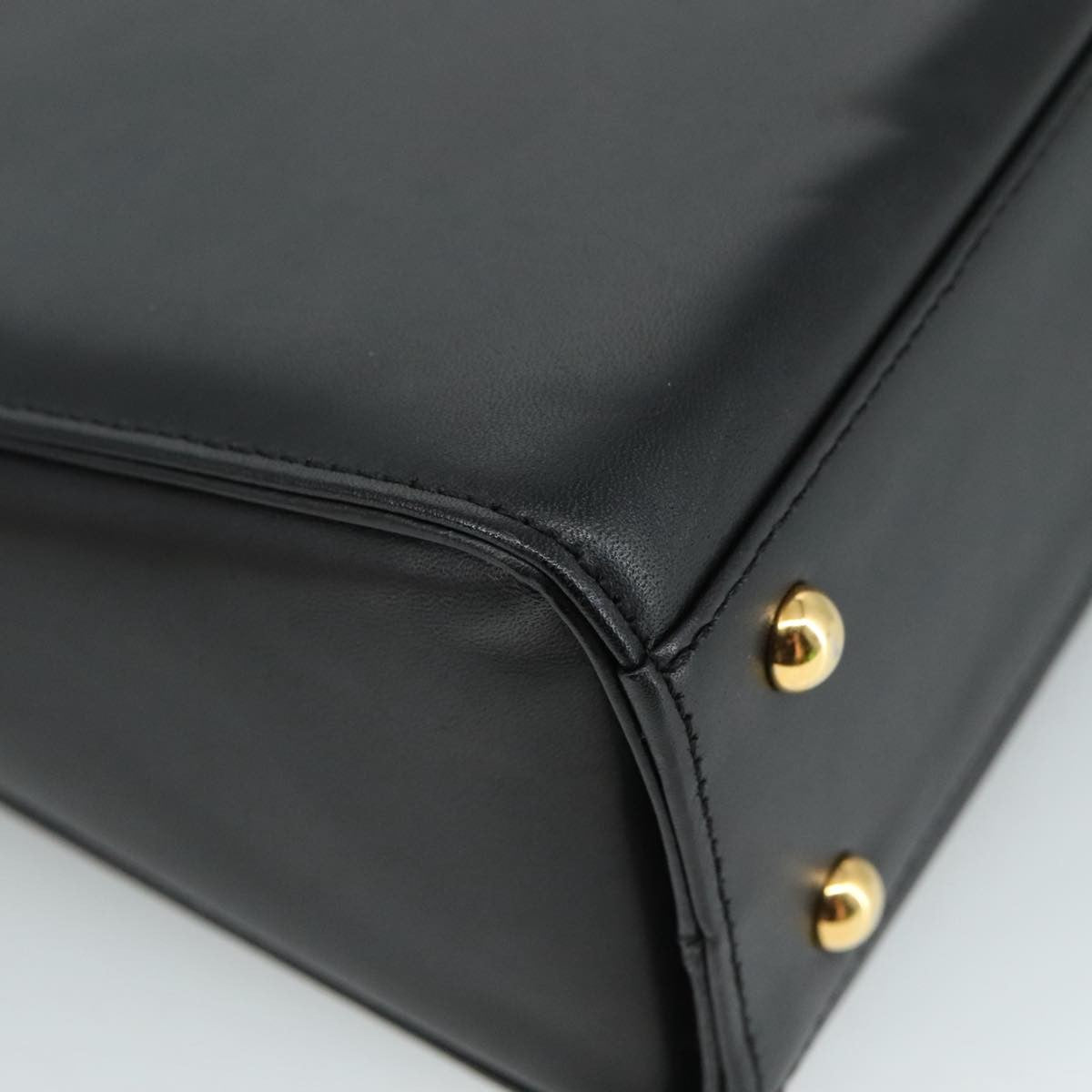 Givenchy Vintage Leather, Black, Leather, Handbag
