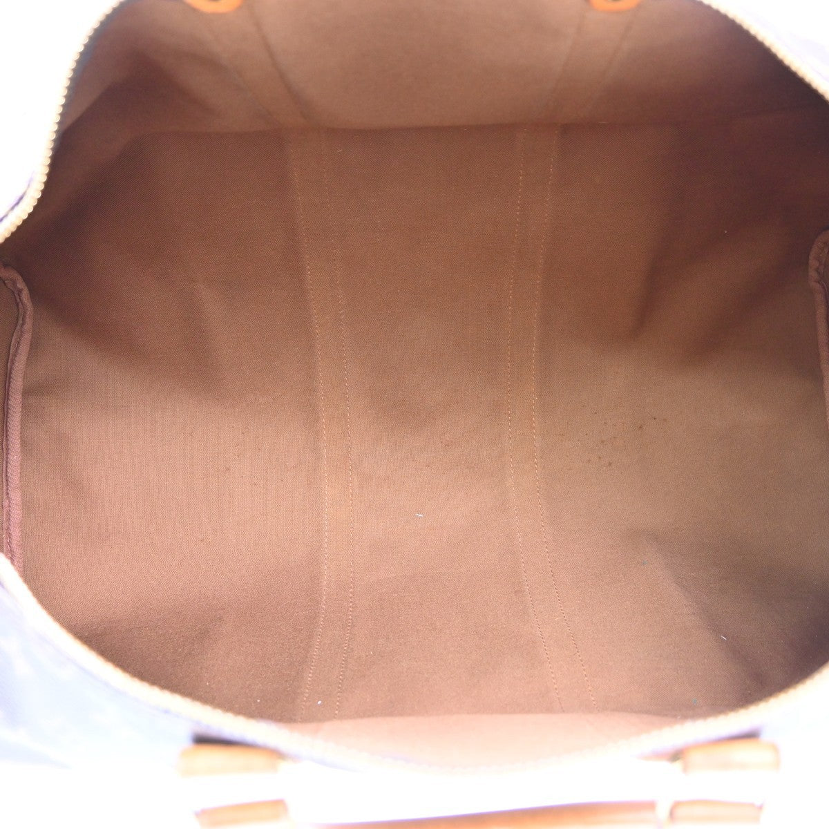Louis Vuitton Keepall Canvas, Brown, Canvas, Travel Bag
