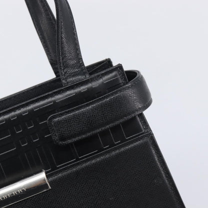Burberry Handbag Leather, Black, Leather, Handbag