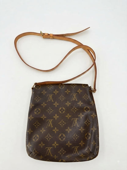 Louis Vuitton Musette Bagatelle Epi Leather, Brown, Canvas, Handbag