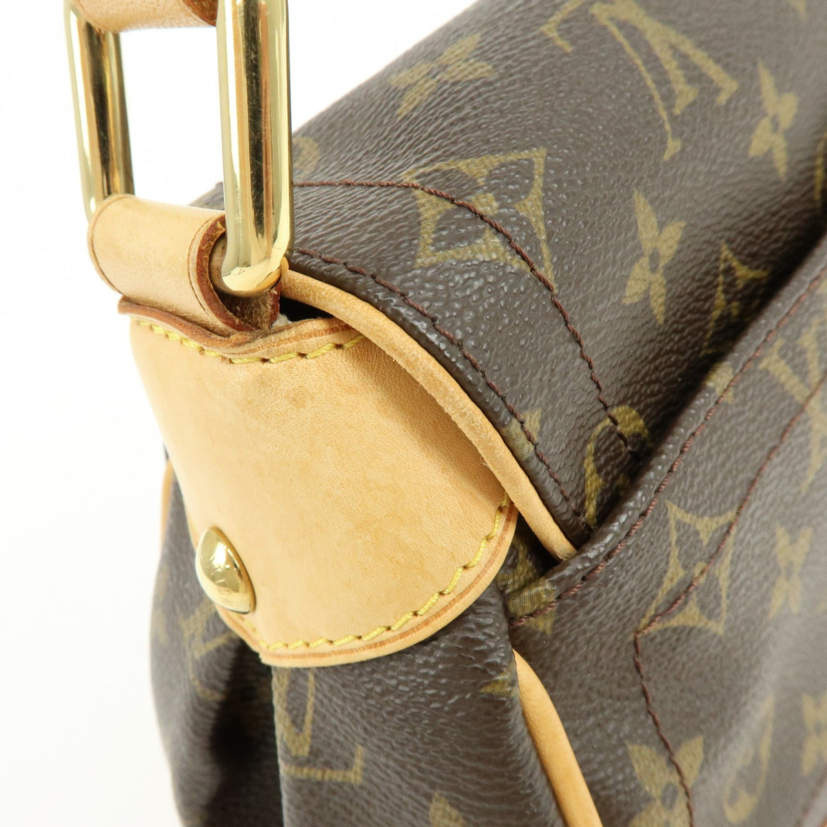 Louis Vuitton Beverly Monogram Canvas, Brown, Canvas, Handbag