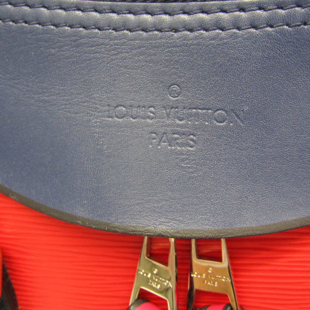 Louis Vuitton Tuileries Epi Leather, Red, Leather, Handbag