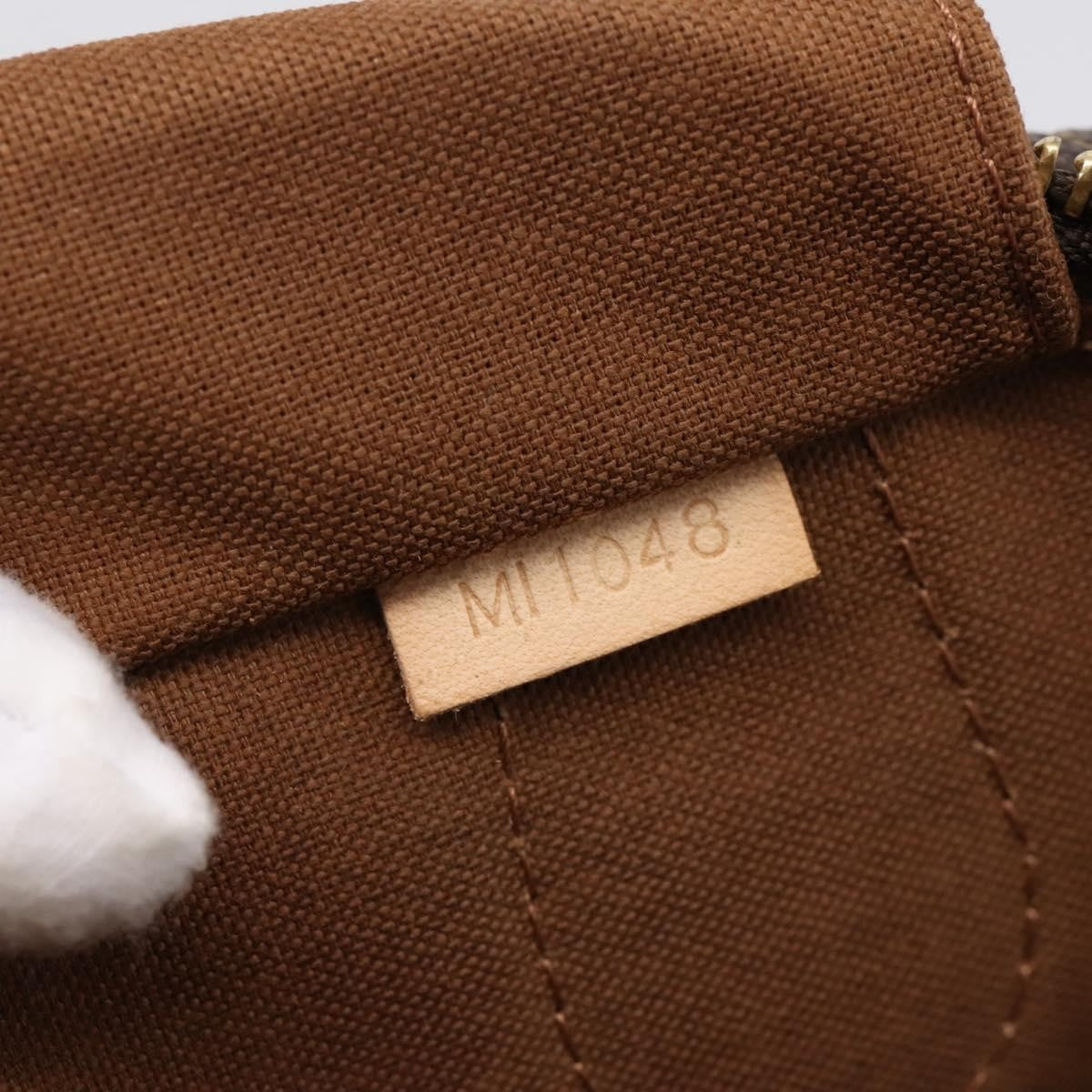 Louis Vuitton Montorgueil Monogram Canvas, Brown, Canvas, Handbag