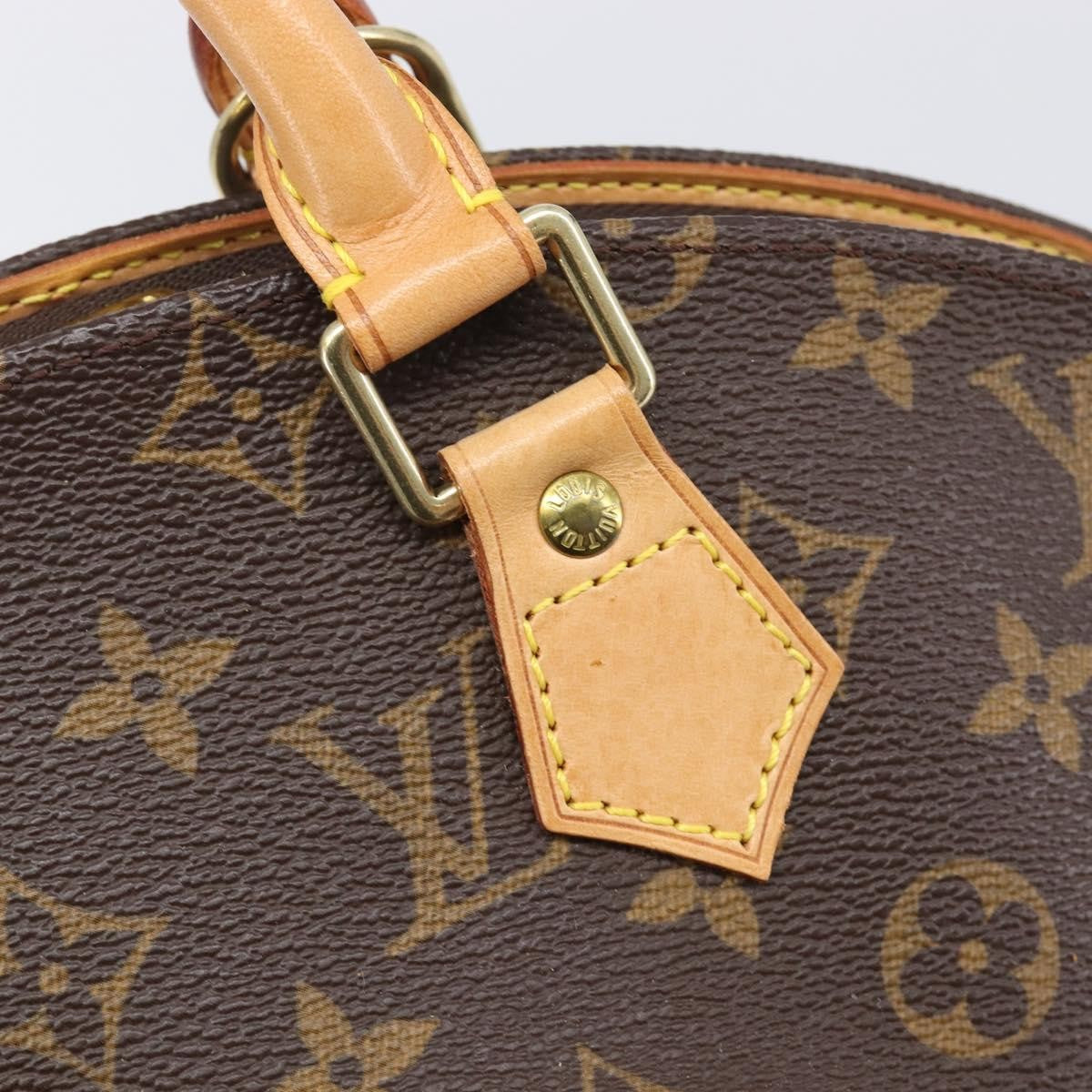 Louis Vuitton Ellipse Monogram Canvas, Brown, Canvas, Handbag