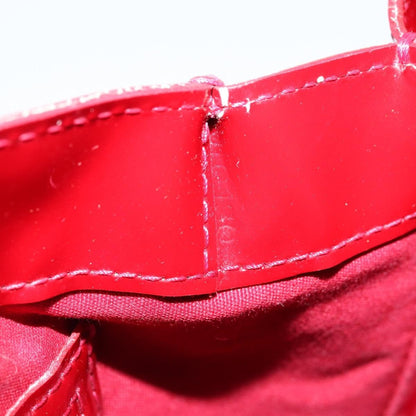 Louis Vuitton Wilshire Monogram Vernis, Red, Patent Leather, Handbag