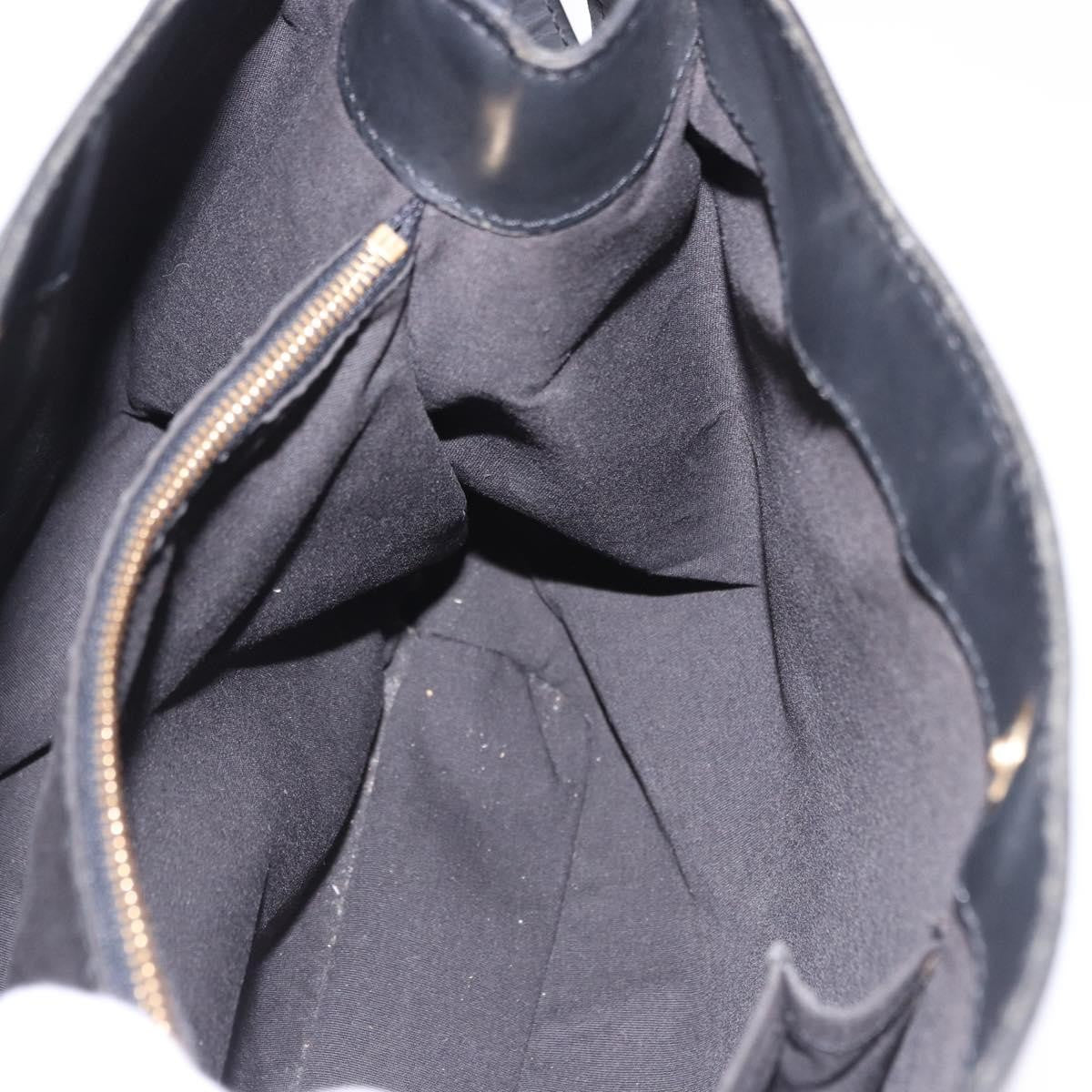 Louis Vuitton Mandara Epi, Black, Leather, Shoulder Bag